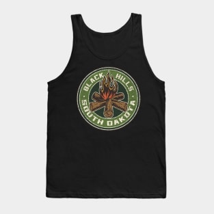 Black Hills South Dakota Campfire Tank Top